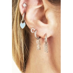 DIY Charm Geboortejaar Zilver - 2005 Stainless Steel