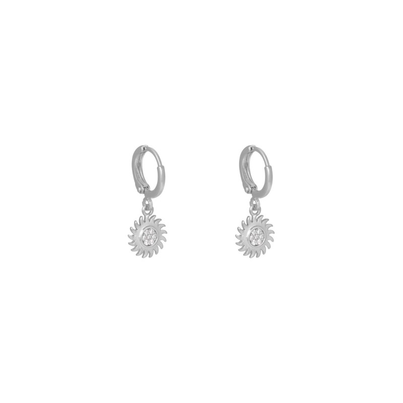 Oorbellen Keep Turning Zilver