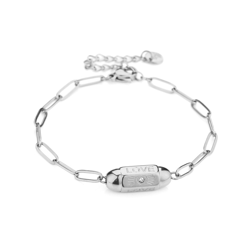 Trendy Armband Schakel Love